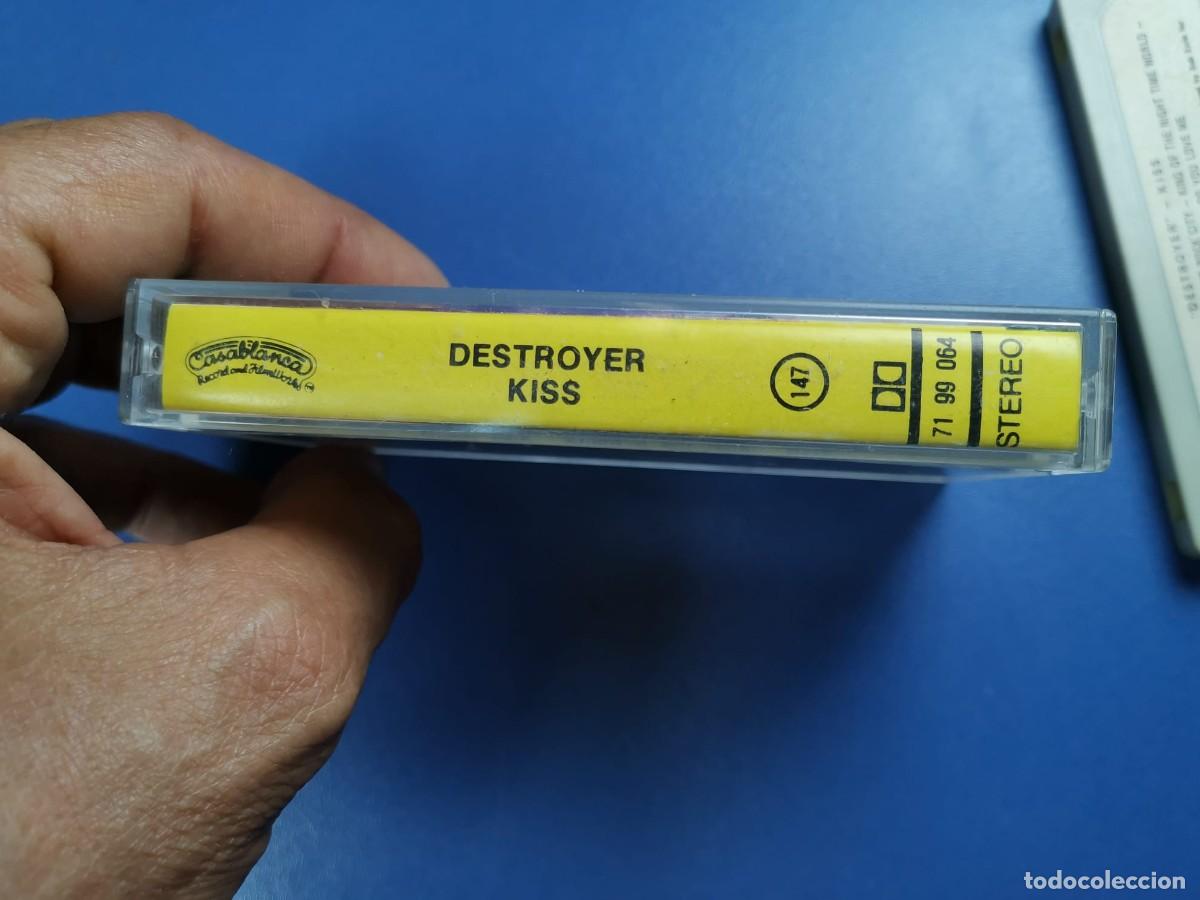Casetes antiguos: KISS - DESTROYER - CASSETTE - CINTA - Foto 7