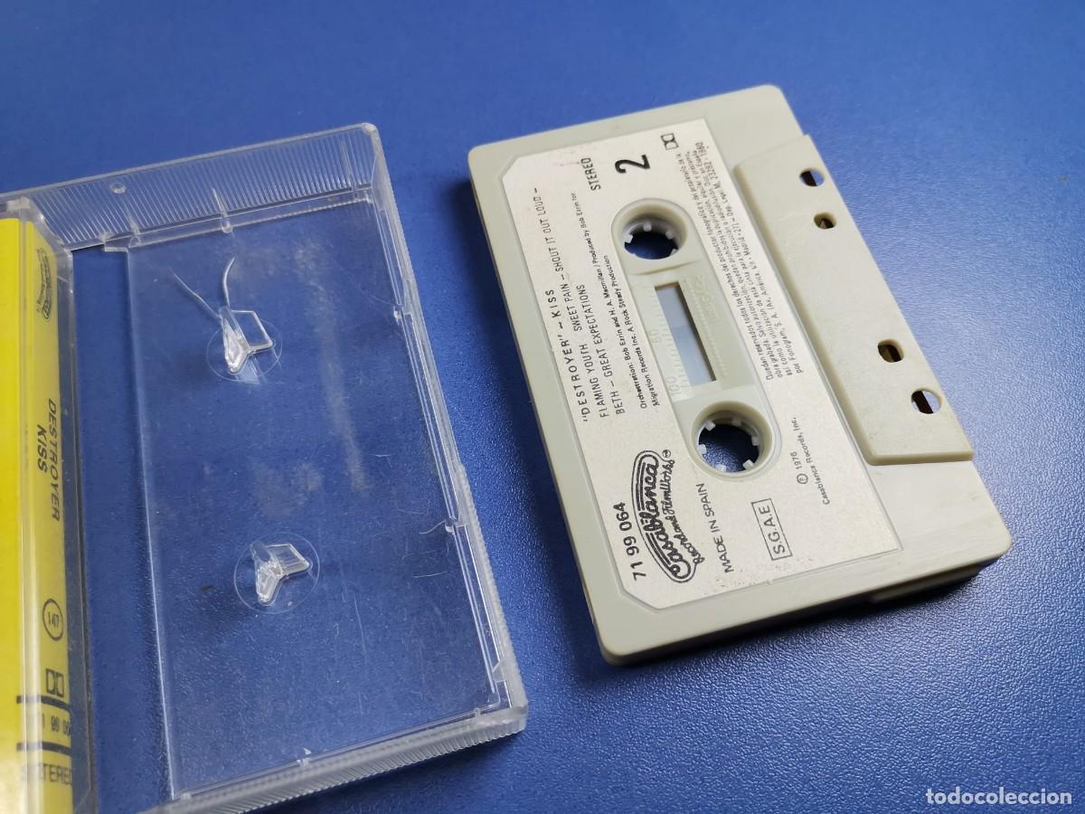 Casetes antiguos: KISS - DESTROYER - CASSETTE - CINTA - Foto 8