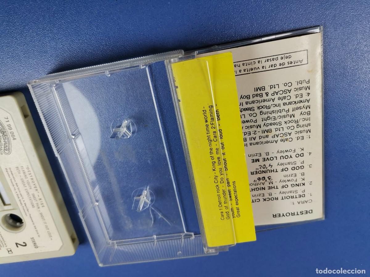 Casetes antiguos: KISS - DESTROYER - CASSETTE - CINTA - Foto 9