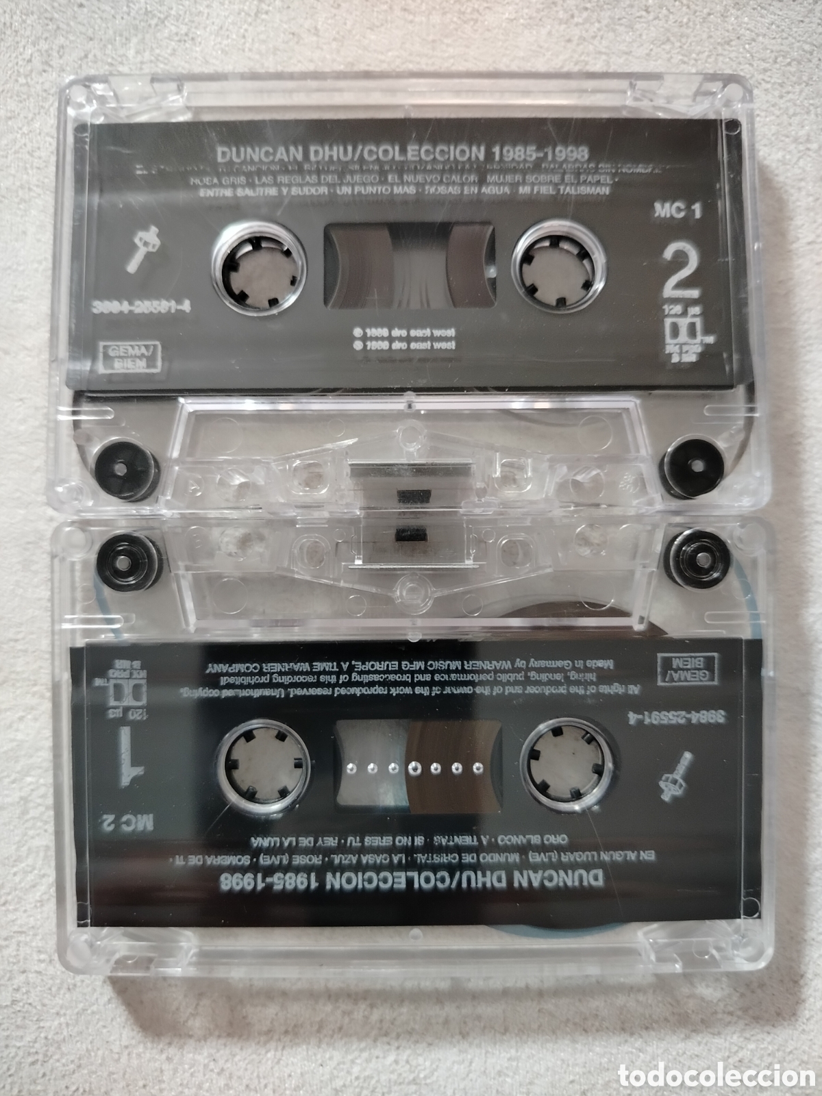 Casetes antiguos: 2xCassettes Duncan Dhu - Foto 2