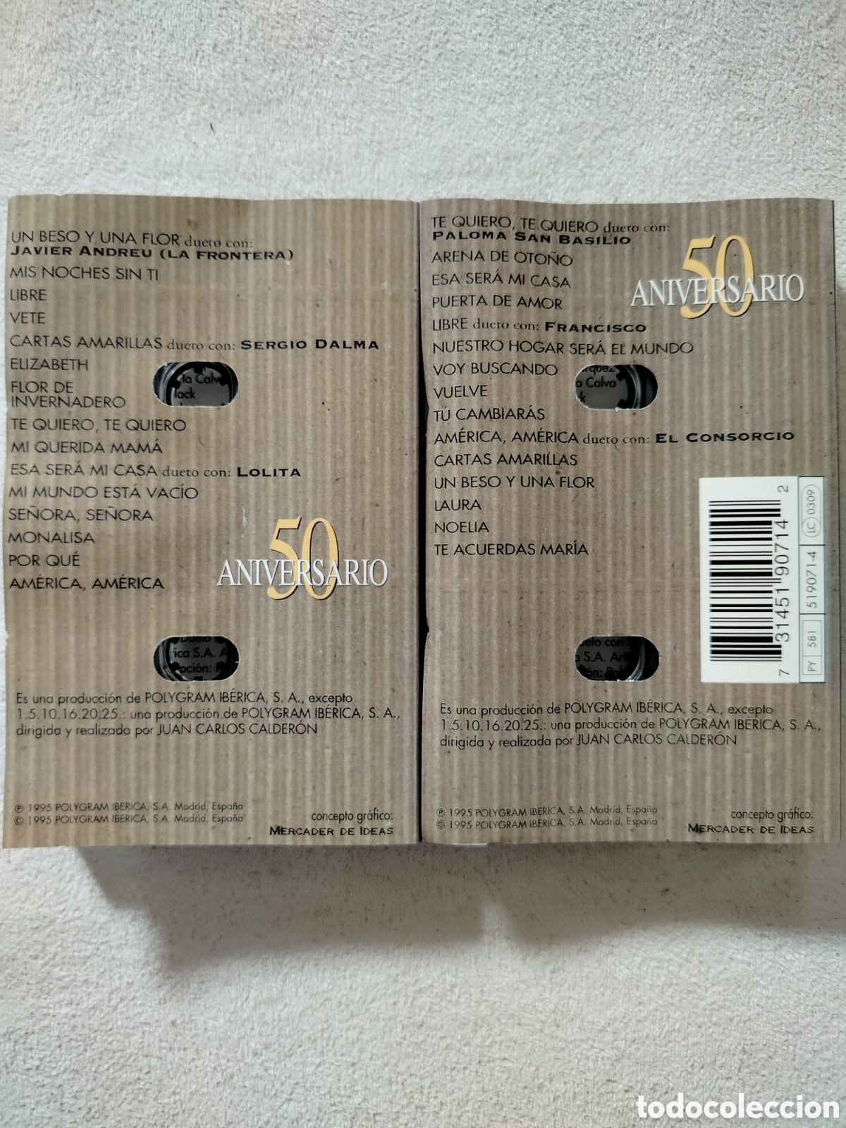 Casetes antiguos: 2xCassettes Nino Bravo - Foto 2