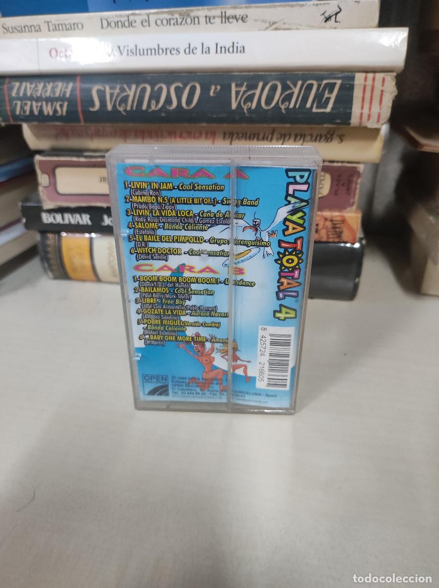 Casetes antiguos: PLAYA TOTAL 4 TODOS LOS EXITOS DEL VERANO - Foto 2