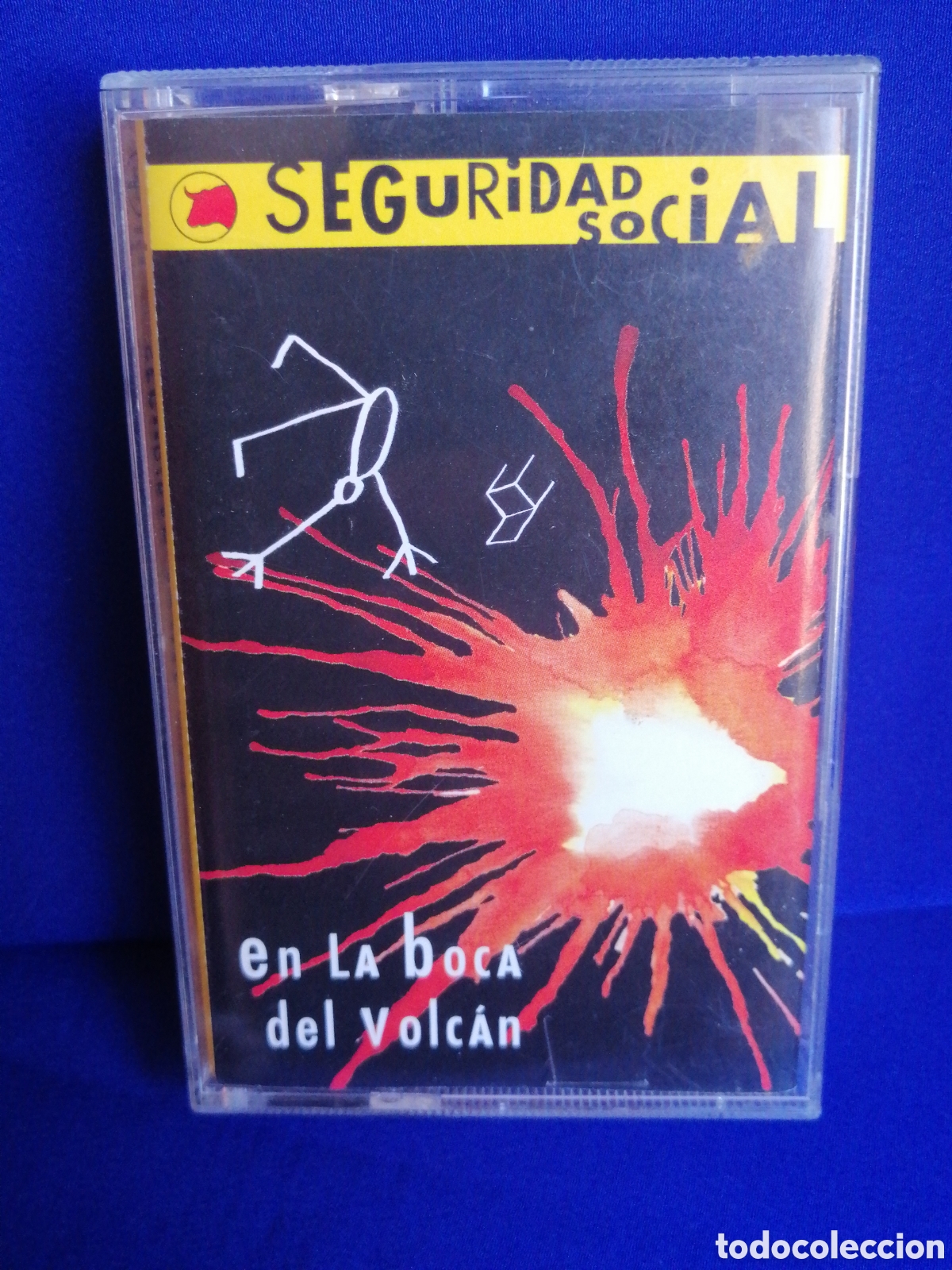Casetes antiguos: SEGURIDAD SOCIAL /EN LA BOCA DEL VOLCAN - Foto 1