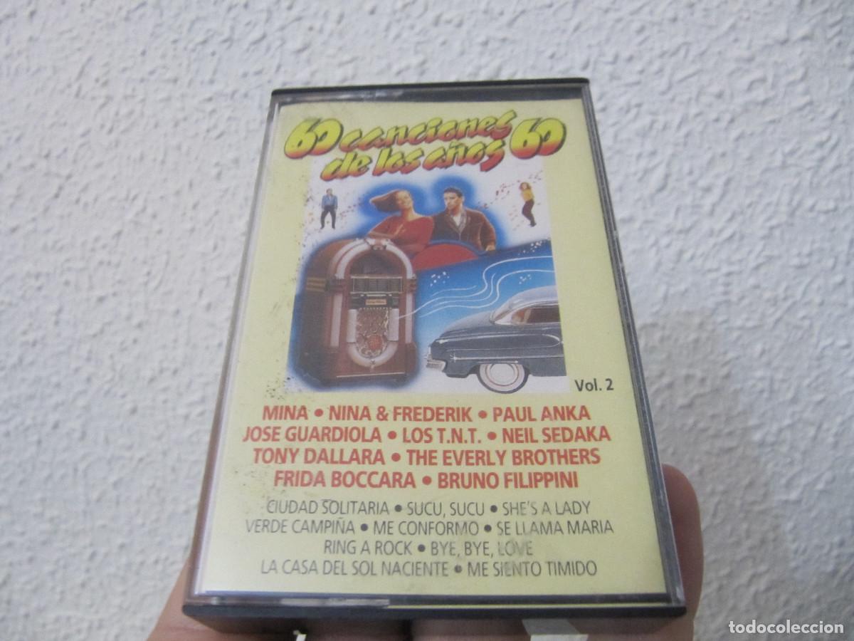 Casetes antiguos: 60 CANCIONES DE LOS A&Ntilde;OS 60 VOL 2