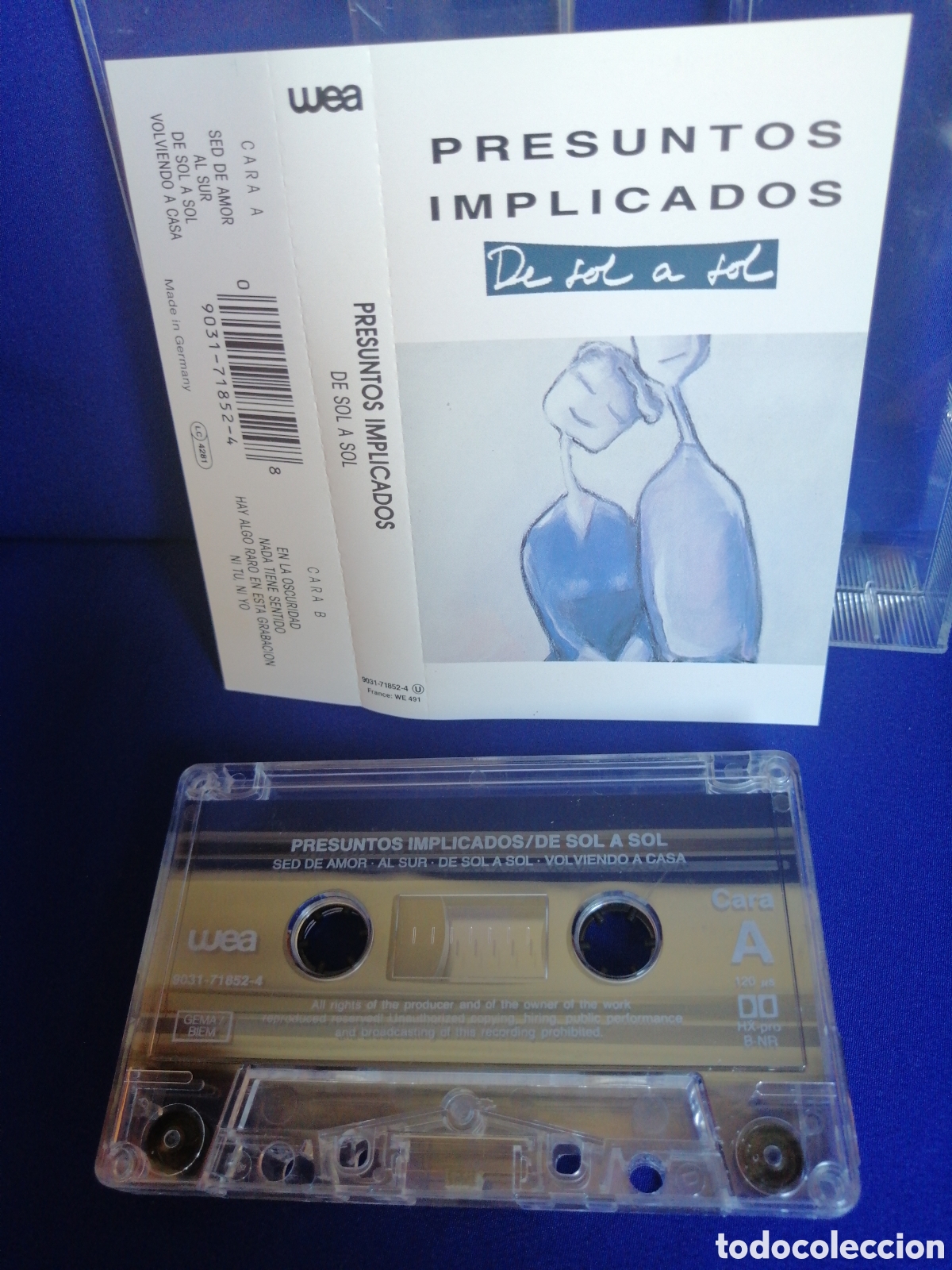 Casetes antiguos: PRESUNTOS IMPLICADOS /DE SOL A SOL- A&Ntilde;O 1990 - Foto 3