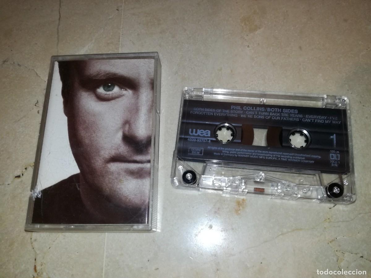 Casetes antiguos: PHIL COLLINS-BOTH SIDES-ORIGINAL 1993 - Foto 1