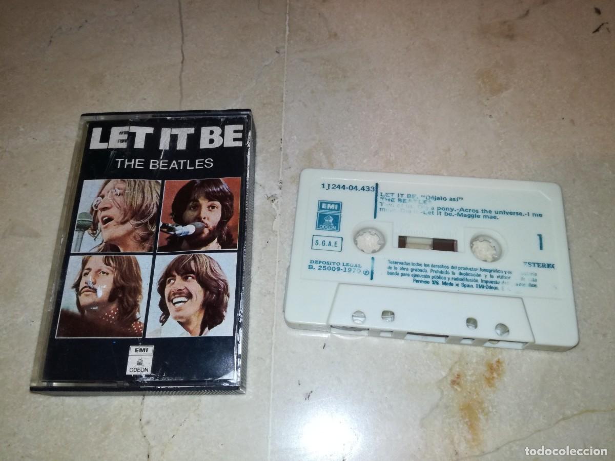 Casetes antiguos: THE BEATLES-LET IT BE-EDICION ESPA&Ntilde;OLA