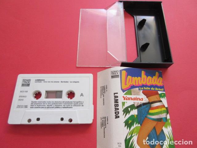 Casetes antiguos: CINTA CASSETTE LAMBADA YANAINA LA FOLIE DU BRASIL