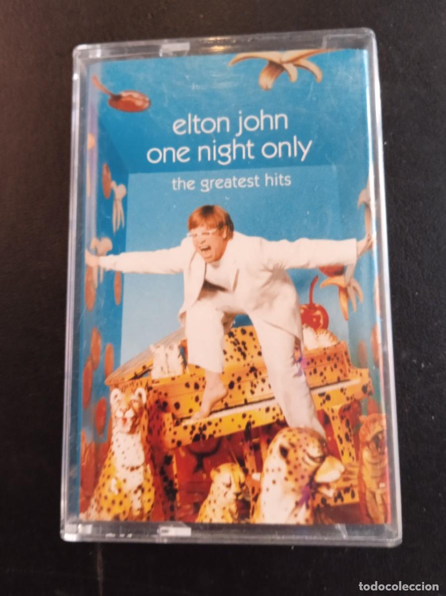 Casetes antiguos: ELTON JOHN- ONE NIGHT ONLY. CASETE - Foto 1