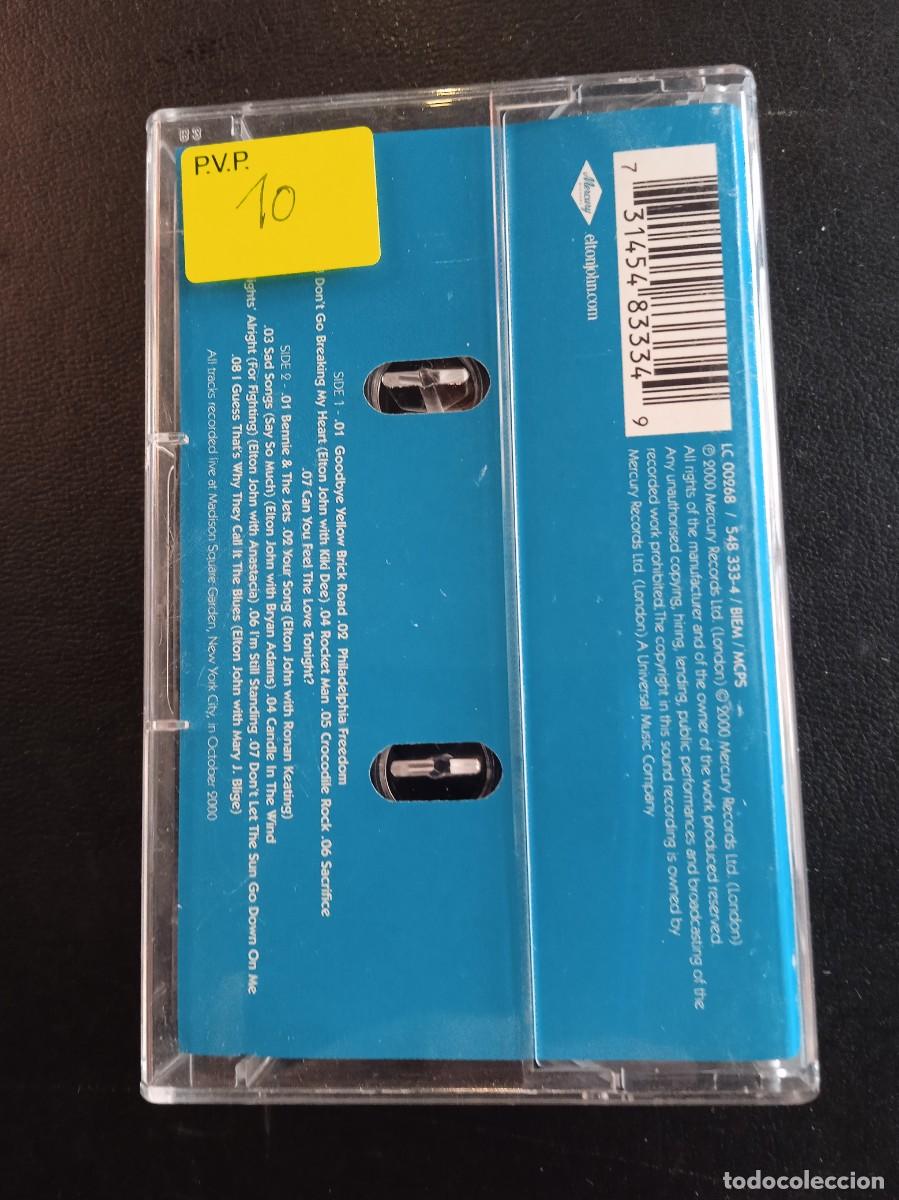 Casetes antiguos: ELTON JOHN- ONE NIGHT ONLY. CASETE - Foto 2