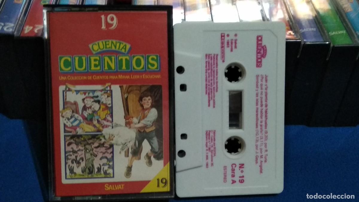 Cassetes antigas: CUENTA CUENTOS n&ordm; 19 / SALVAT - 1984 CASETE CINTA CASSETTE
