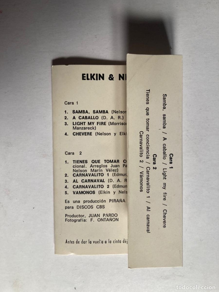 Casetes antiguos: Elkin & Nelson cassette ORIGINAL rara - Foto 4