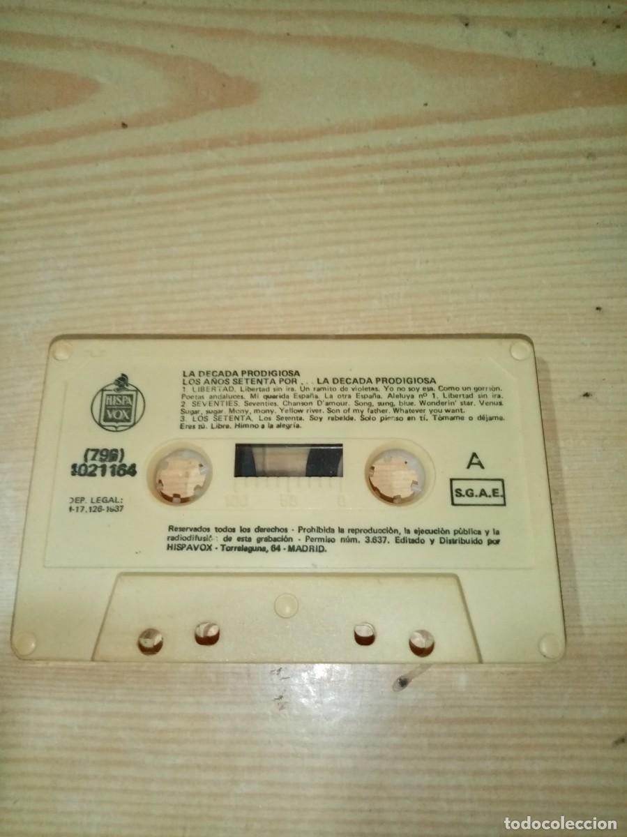 Casetes antiguos: LA DECADA PRODIGIOSA A&Ntilde;OS SETENTA C9F - Foto 1
