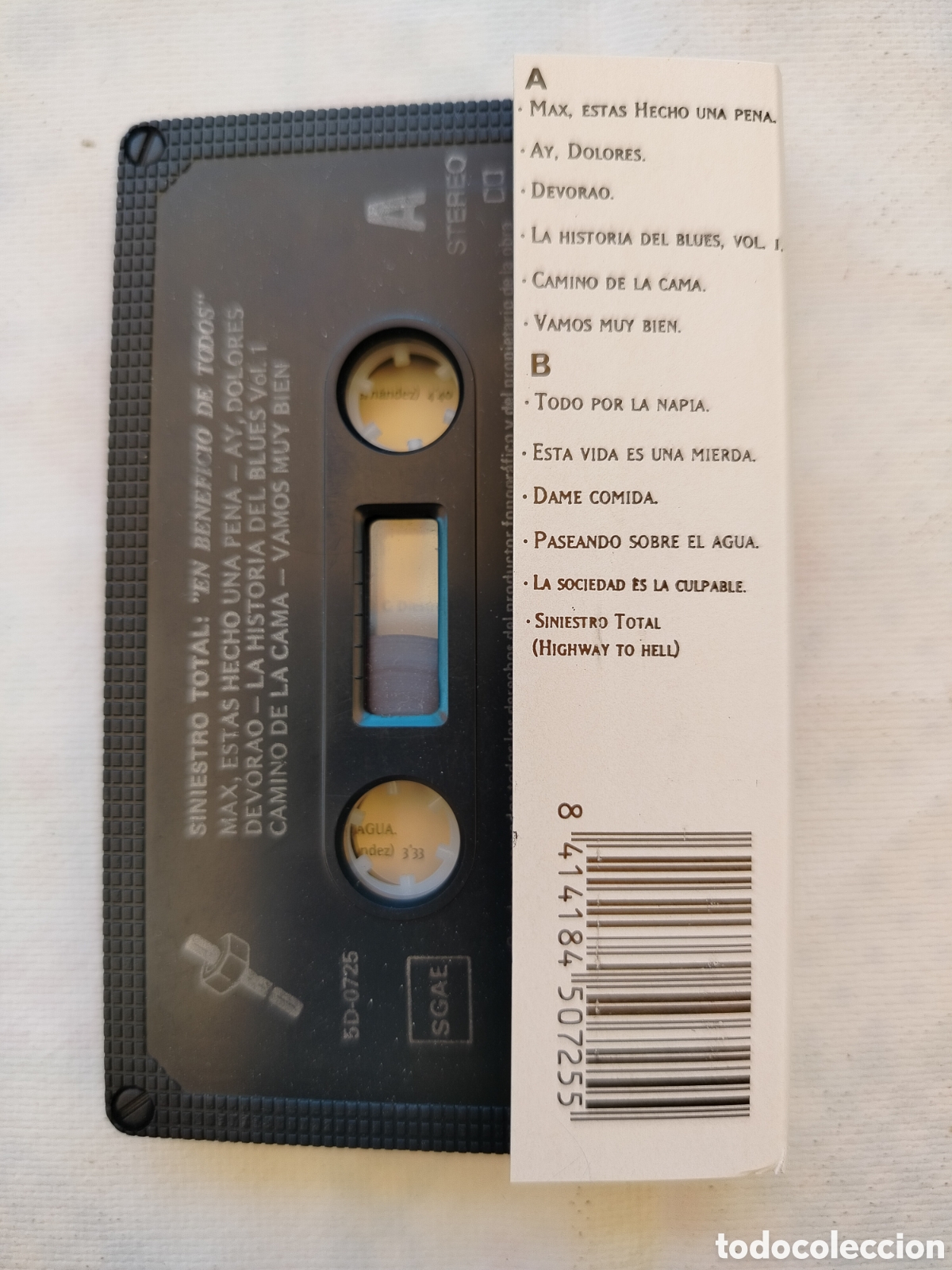 Casetes antiguos: Cassette Siniestro Total - Foto 2
