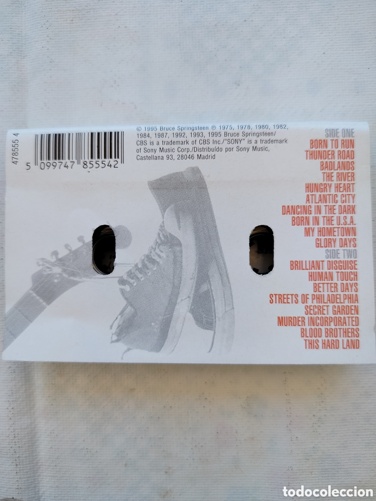 Casetes antiguos: Cassette Bruce Springsteen - Foto 2