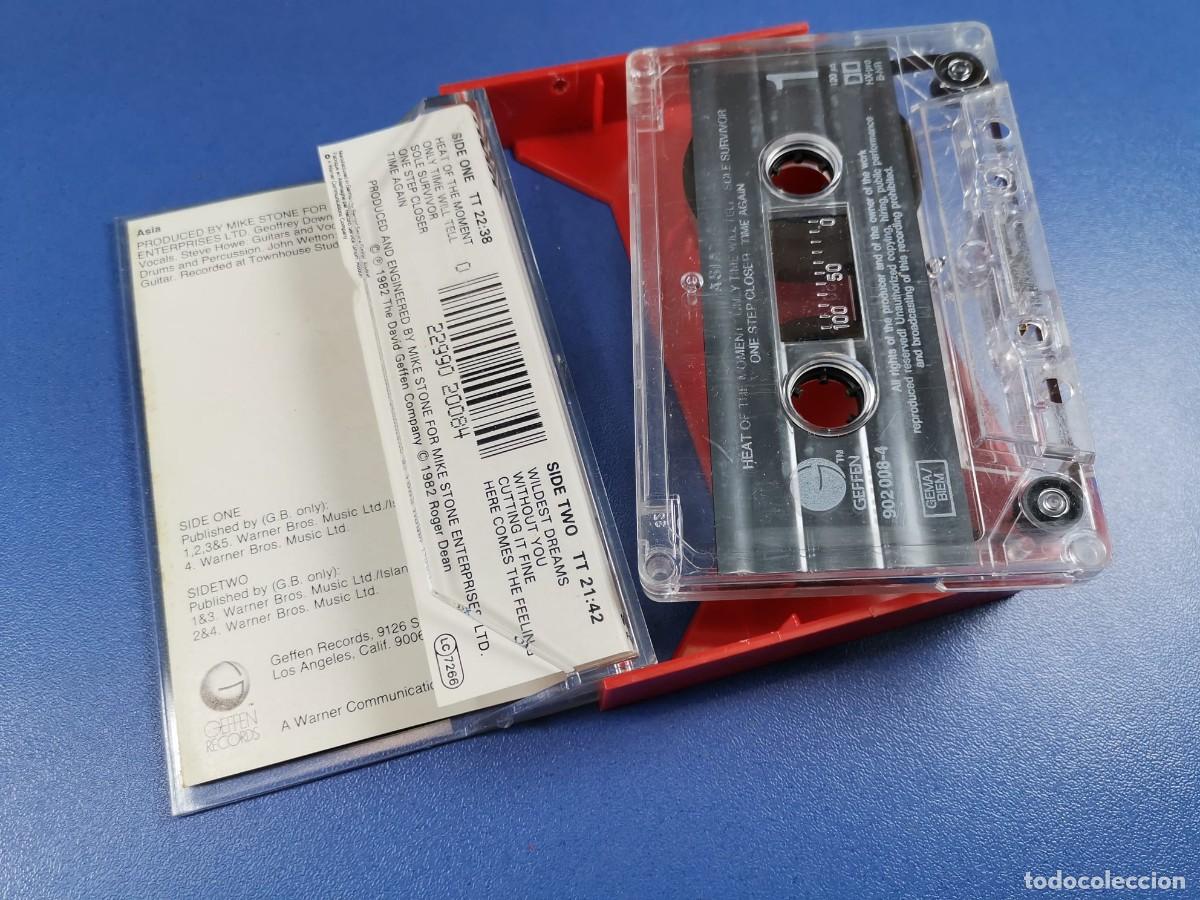 Casetes antiguos: ASIA - ASIA - GEFFEN RECORDS 1982 - CASSETTE - Foto 3