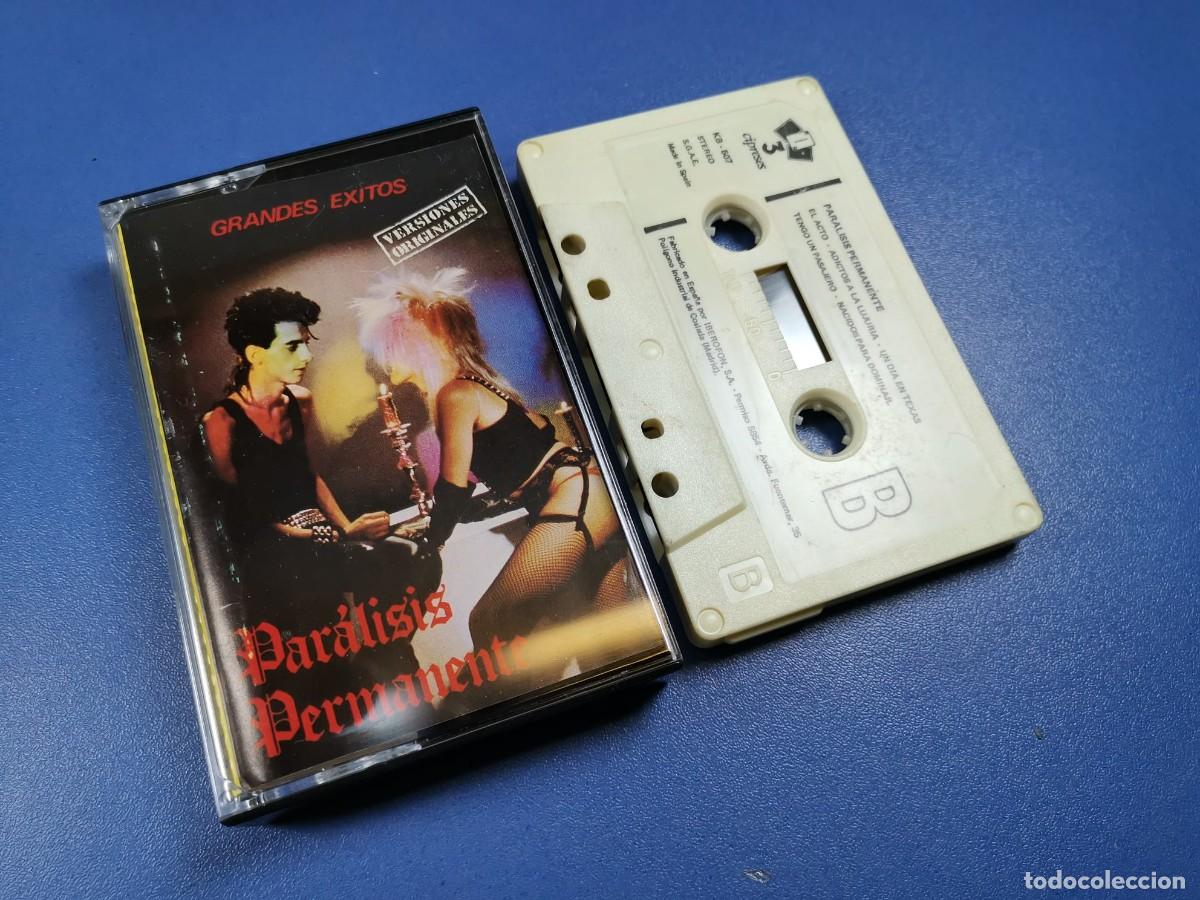 Casetes antiguos: PAR&Aacute;LISIS PERMANENTE - GRANDES &Eacute;XITOS - CASSETTE - Foto 7