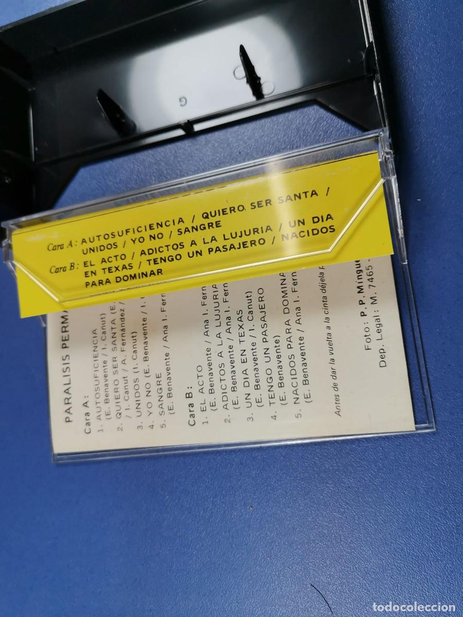 Casetes antiguos: PAR&Aacute;LISIS PERMANENTE - GRANDES &Eacute;XITOS - CASSETTE - Foto 8