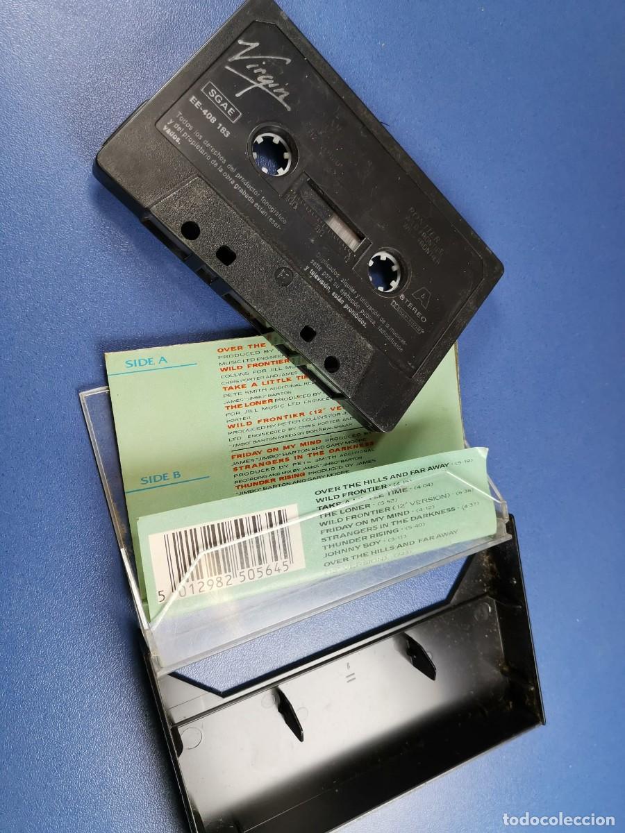 Casetes antiguos: GARY MOORE - WILD FRONTIER - CASSETTE - Foto 5