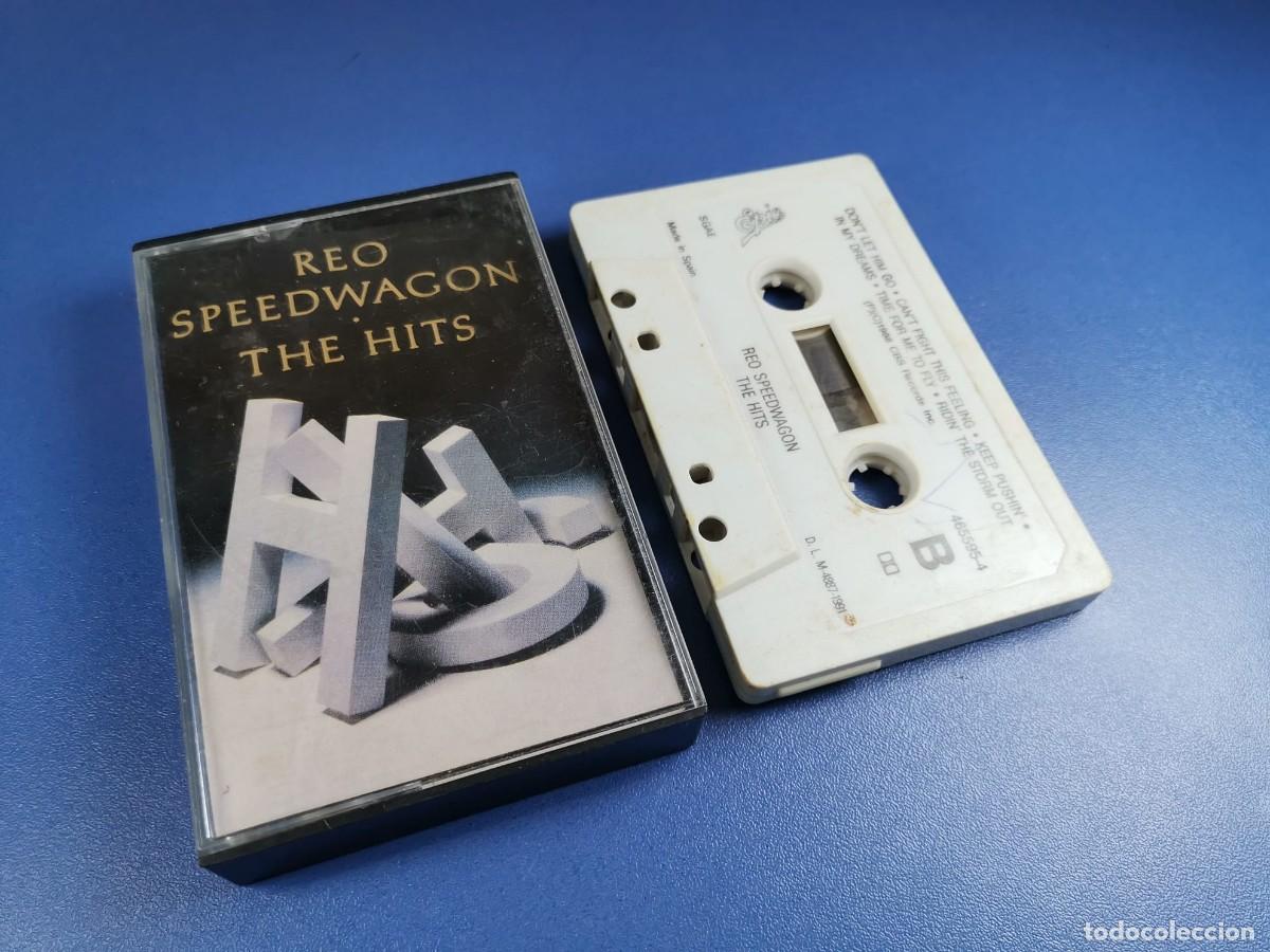 Casetes antiguos: REO SPEEDWAGON - THE HITS - CASSETTE - Foto 3
