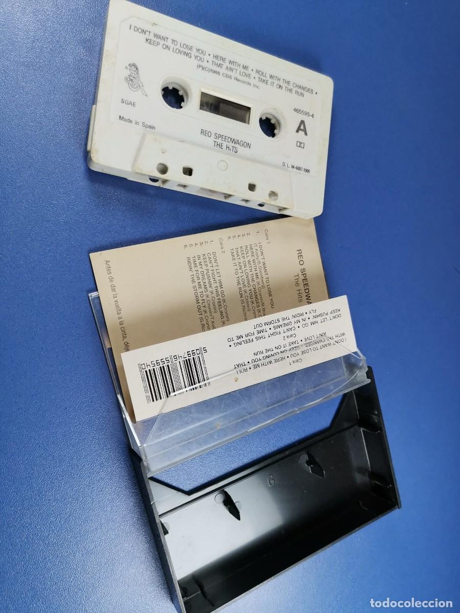 Casetes antiguos: REO SPEEDWAGON - THE HITS - CASSETTE - Foto 5