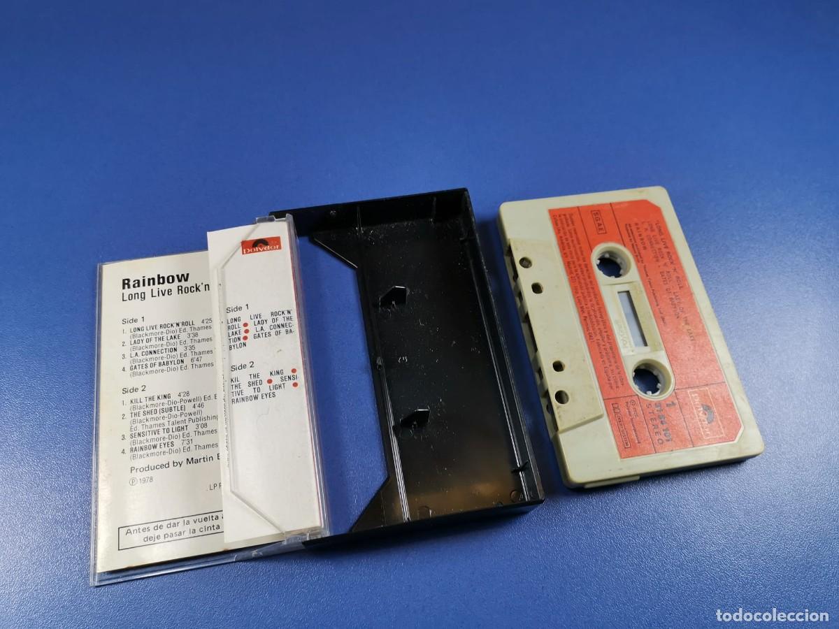 Casetes antiguos: RAINBOW - LONG LIVE ROCK N ROLL - POLYDOR - A&Ntilde;O 1978 - CASSETTE - Foto 6
