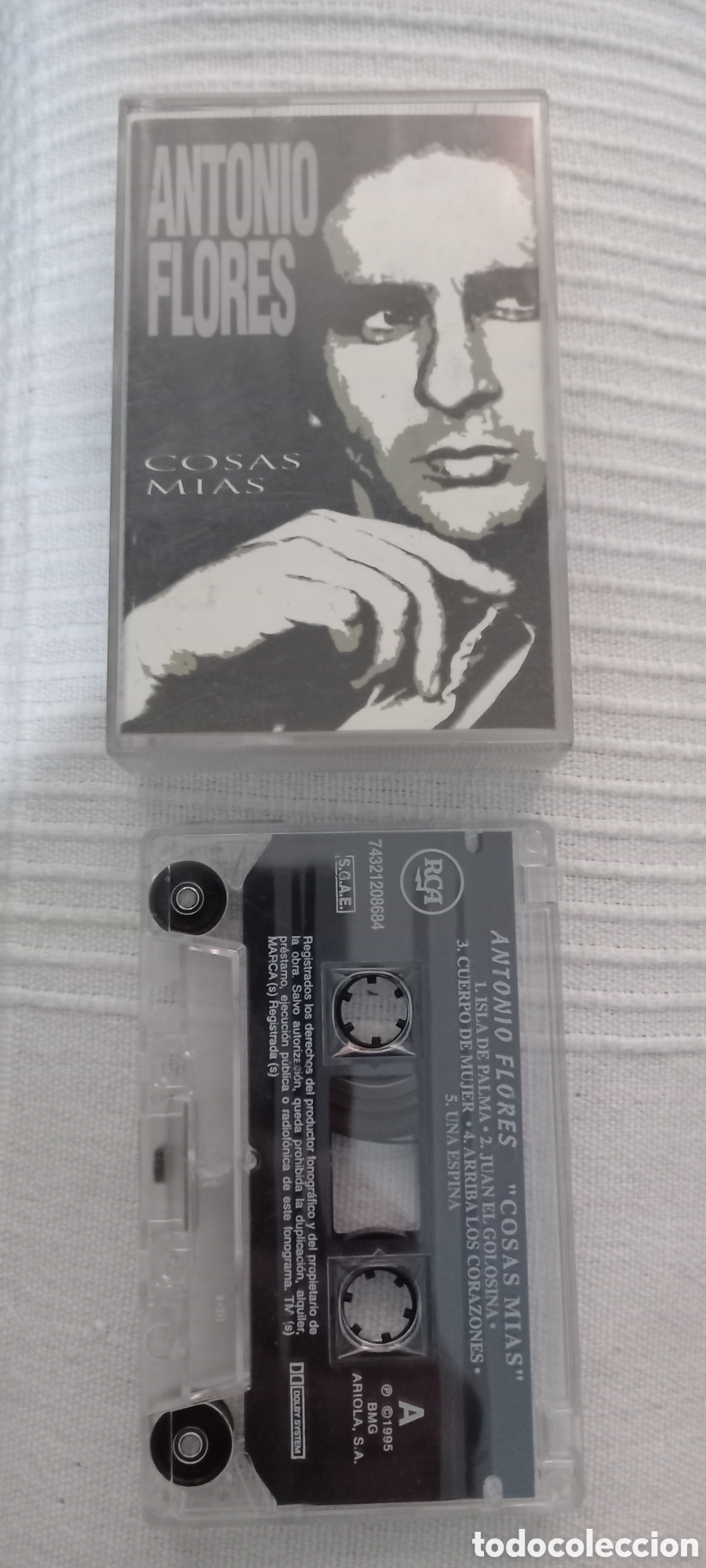 Casetes antiguos: Cassette Antonio Flores - Foto 2