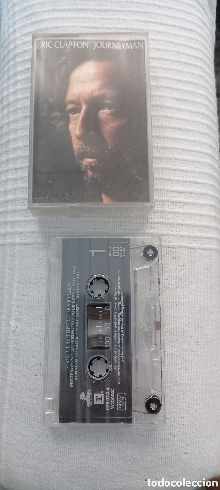Casetes antiguos: Eric Clapton - Journeyman - Cassette - Foto 2