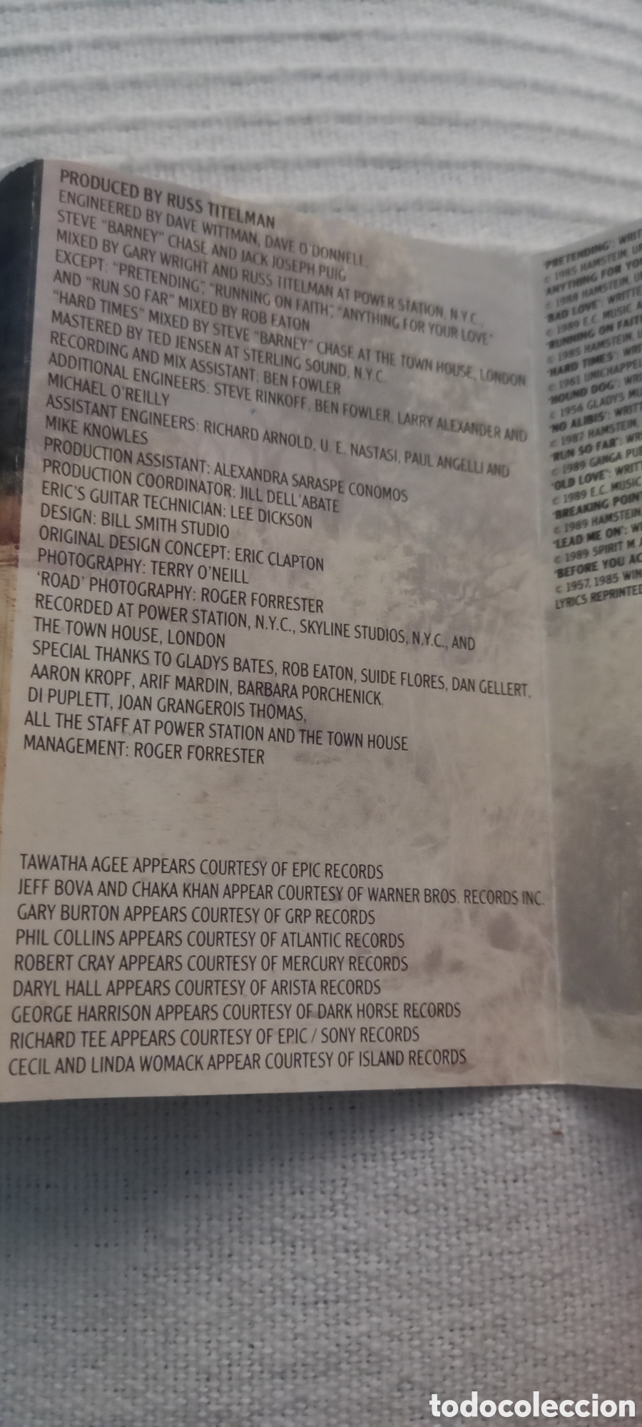 Casetes antiguos: Eric Clapton - Journeyman - Cassette - Foto 8