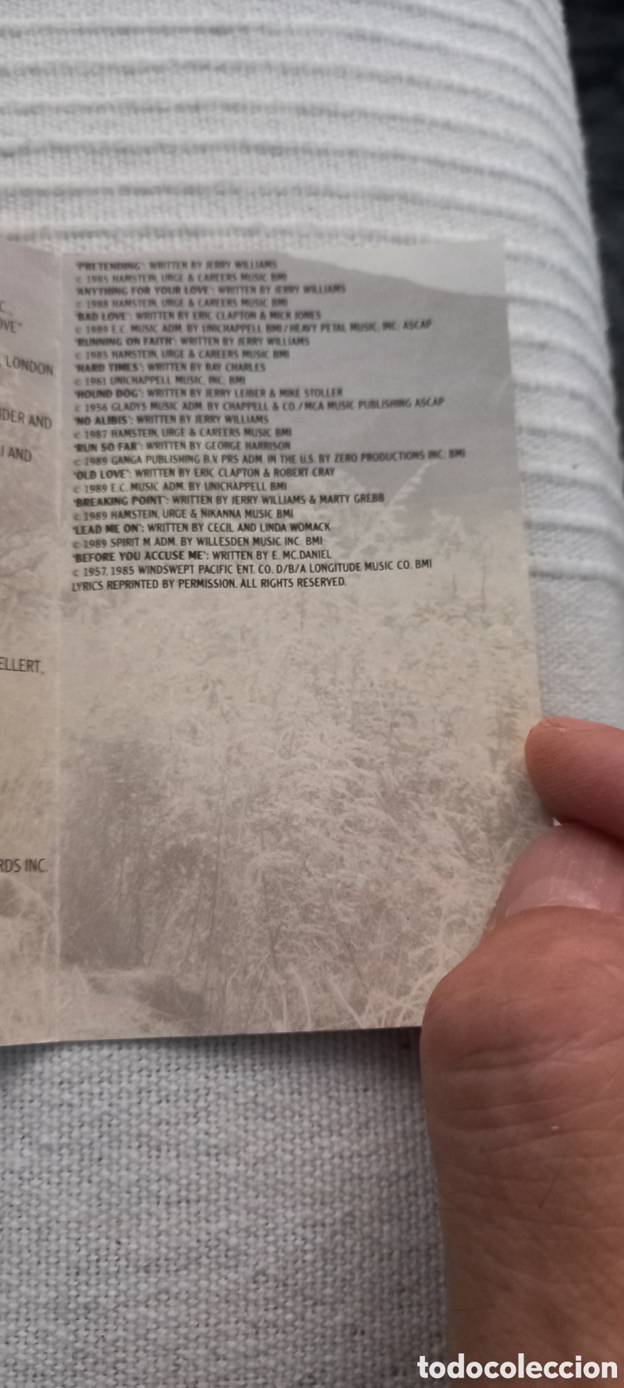 Casetes antiguos: Eric Clapton - Journeyman - Cassette - Foto 9