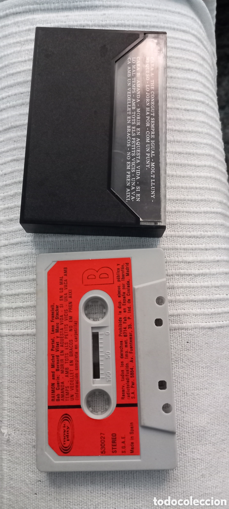 Casetes antiguos: Cassette de Raimon and Michel... - Foto 3