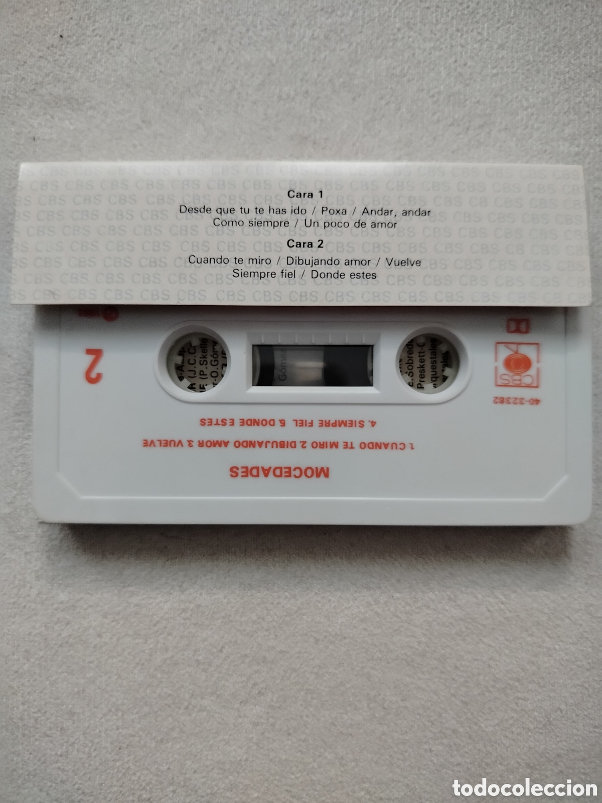 Casetes antiguos: Cassette Mocedades 1983 - Foto 2