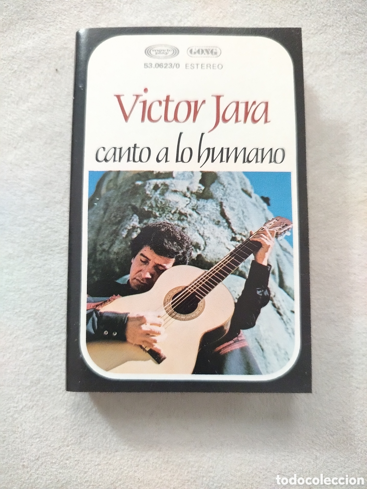 Casetes antiguos: Cassette V&iacute;ctor Jara. - Foto 1