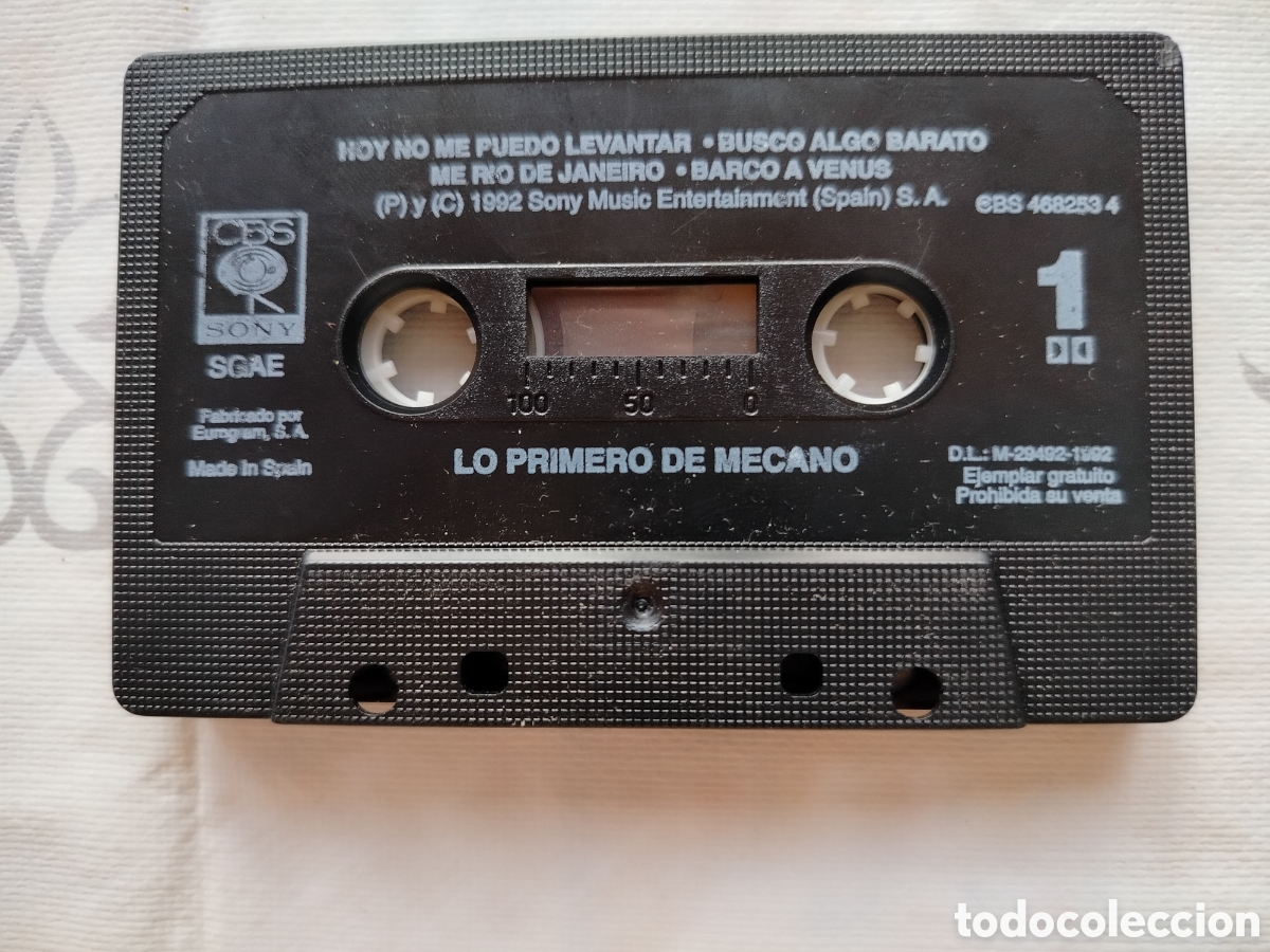 Casetes antiguos: Cassette Mecano Promo. - Foto 1