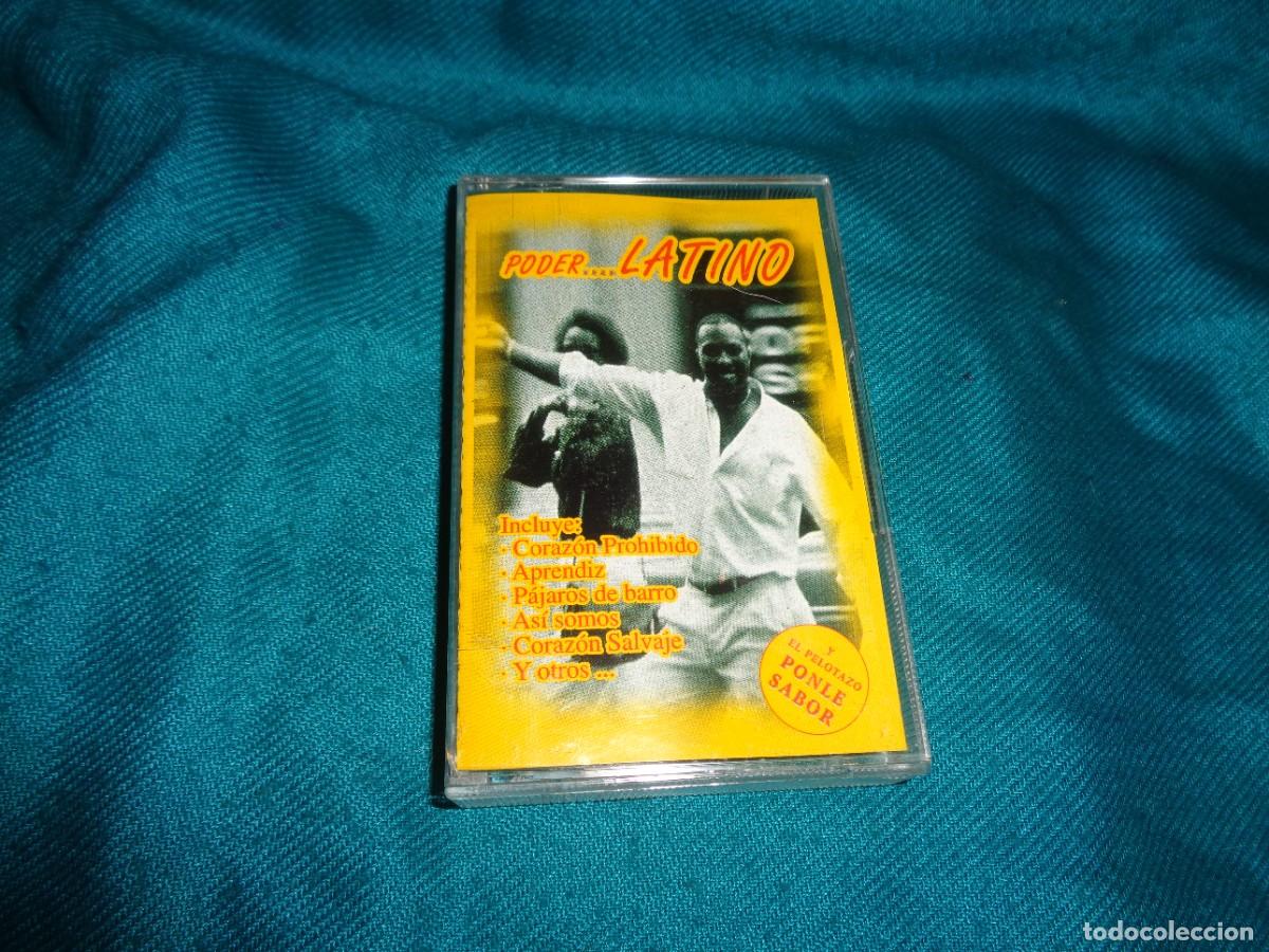 Casetes antiguos: PODER....LATINO. 1996. CASETE - Foto 1