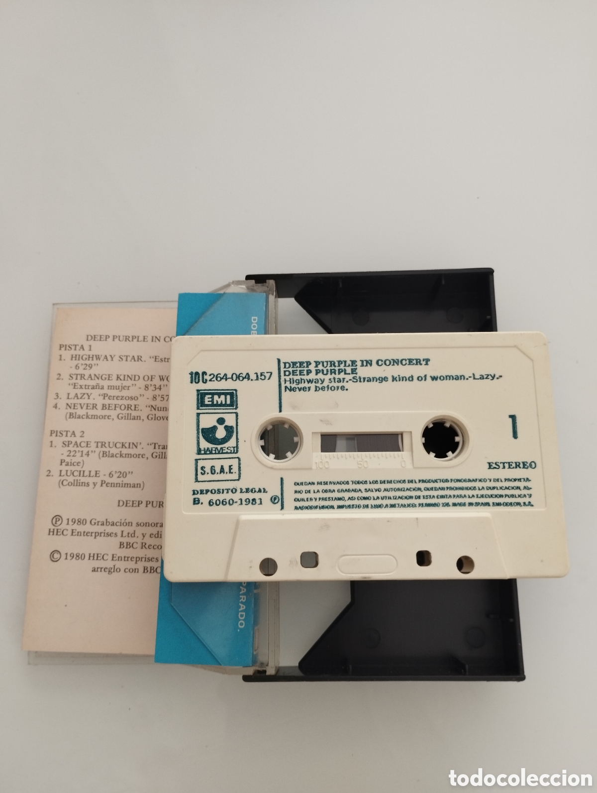 Casetes antiguos: Deep Purple in concert. - Foto 2