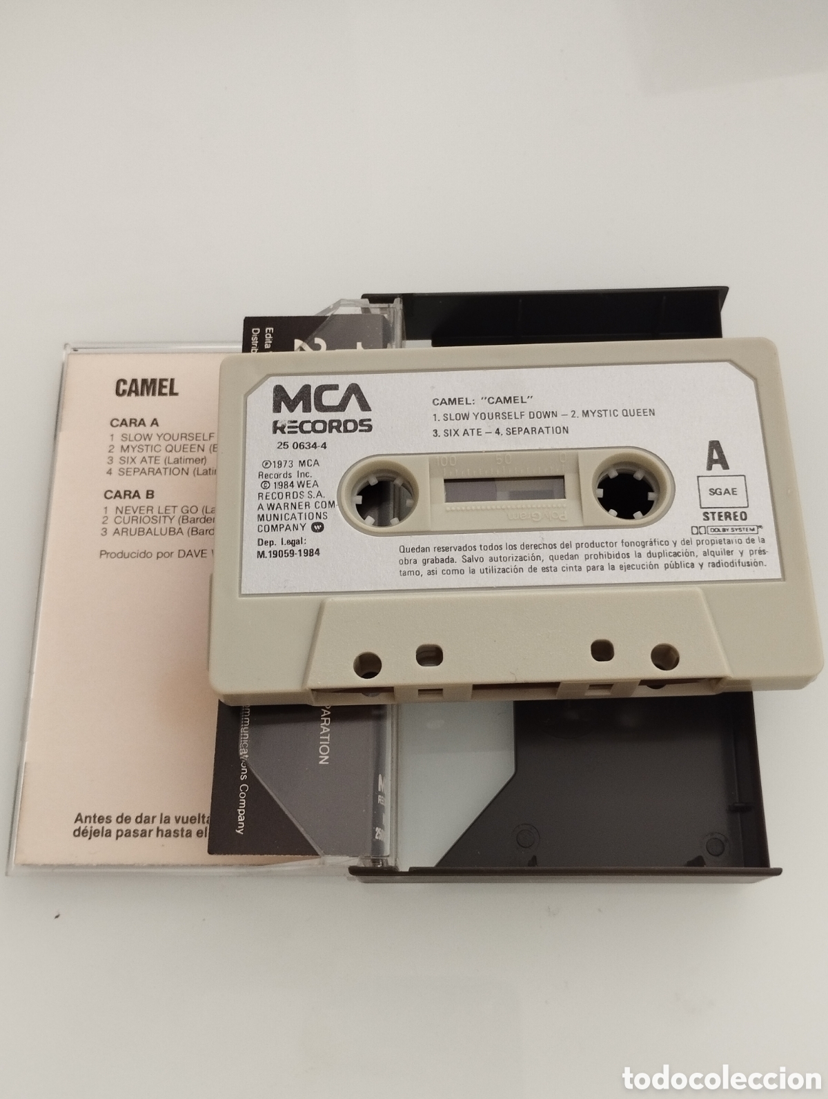 Casetes antiguos: Camel antiguo cassette. - Foto 2