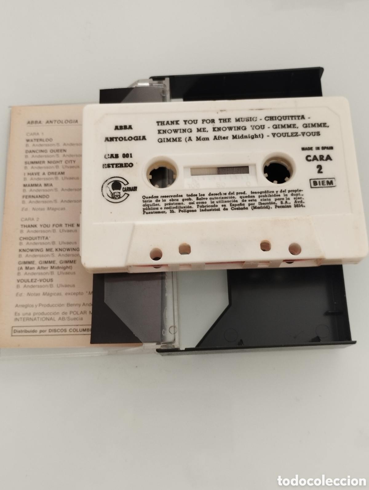 Casetes antiguos: ABBA, antologi, casete. - Foto 2