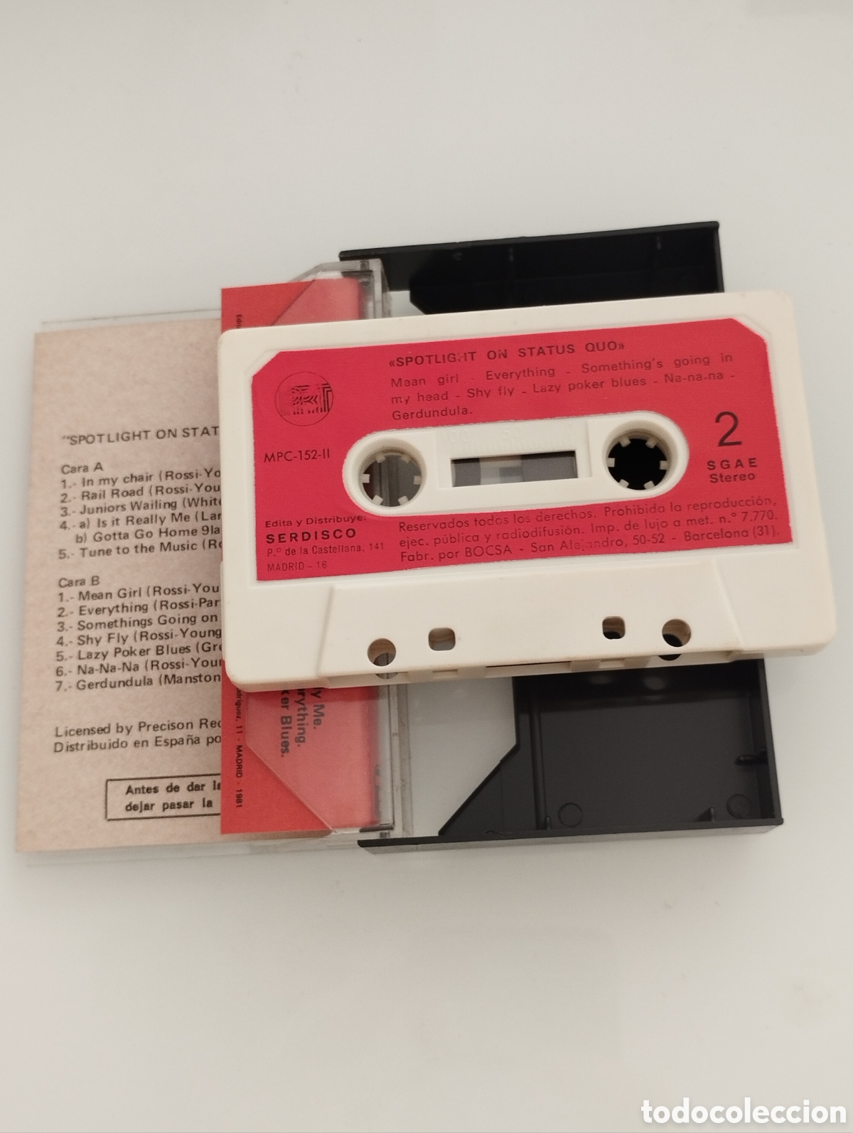 Casetes antiguos: Status quo, spotlight. - Foto 2
