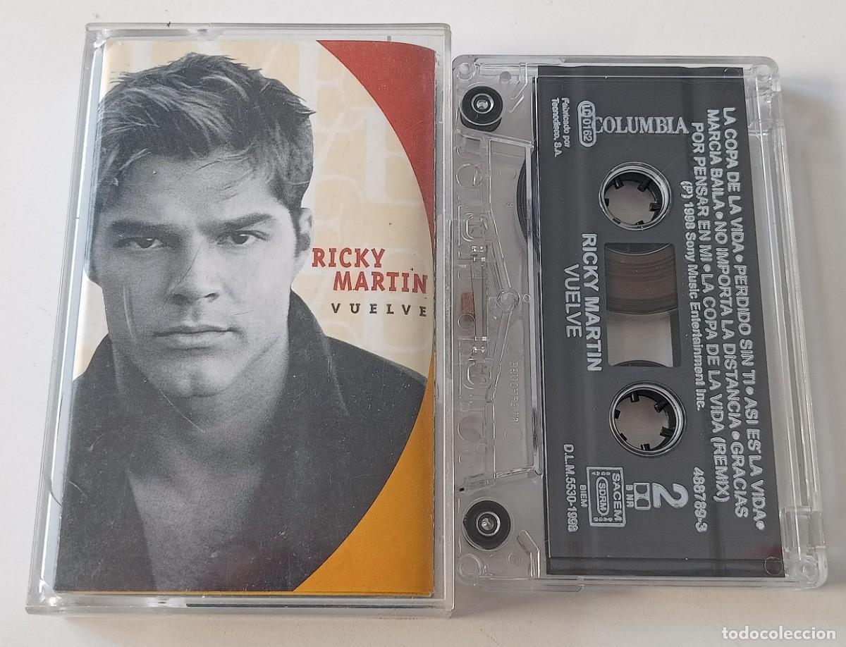Casetes antiguos: CASSETTE RICKY MARTIN - VUELVE - Foto 1