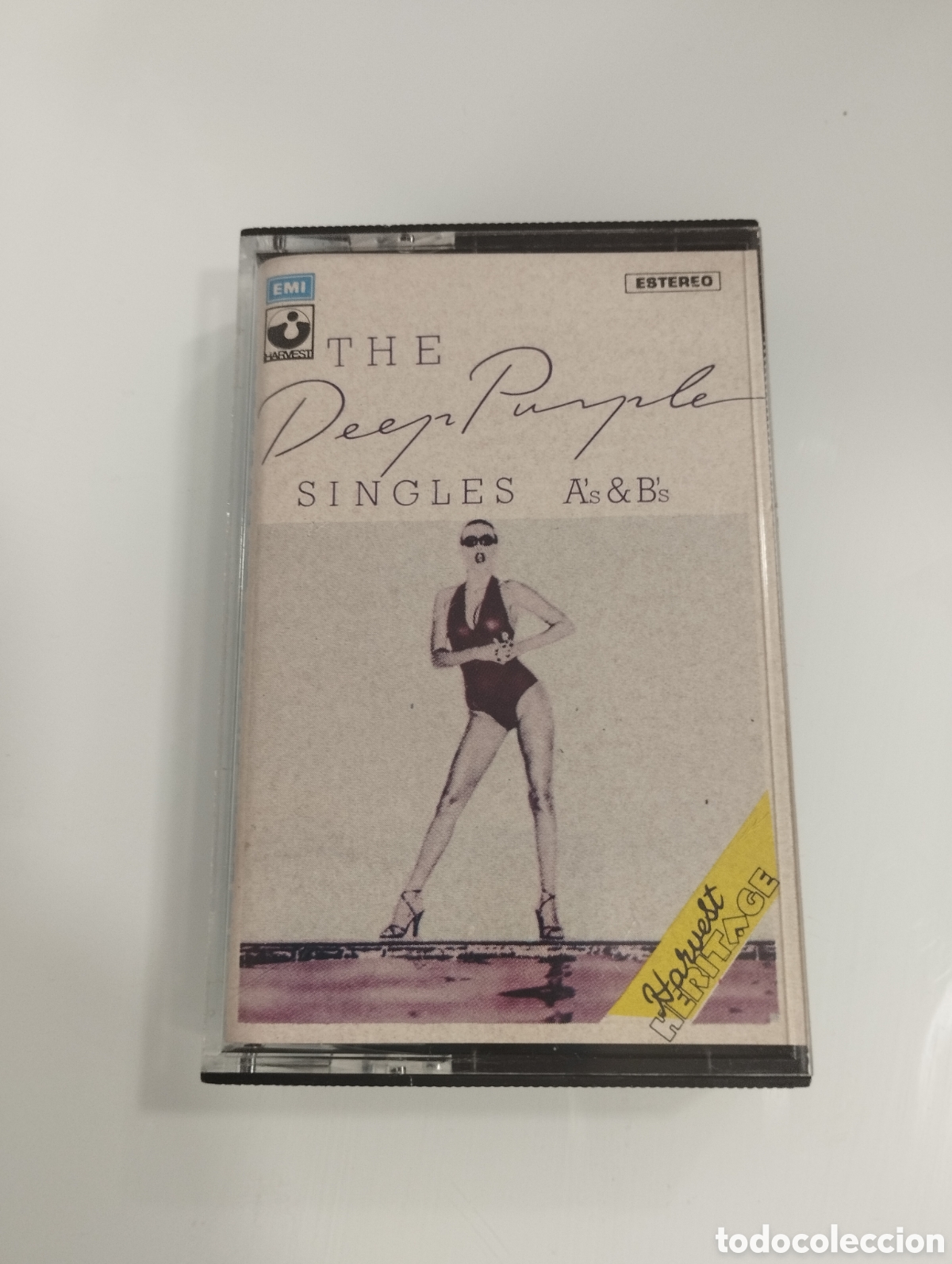 Casetes antiguos: The Deep purple single As & Bs. - Foto 1