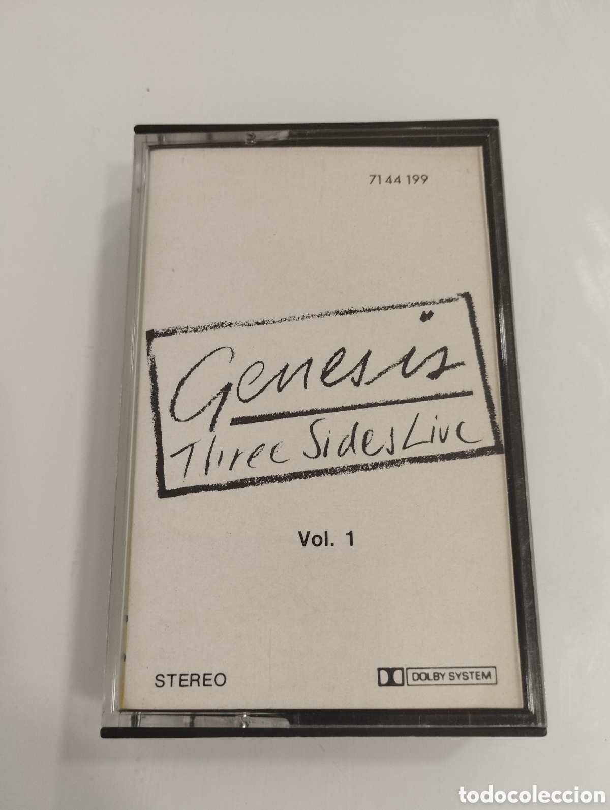 Casetes antiguos: G&eacute;nesis, three side live vol.2. - Foto 1