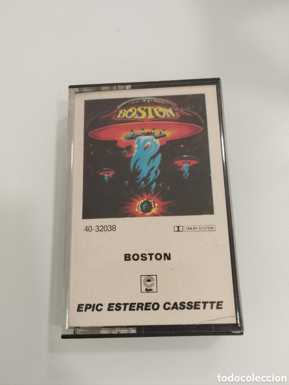 Casetes antiguos: Boston, Epic est&eacute;reo casete. - Foto 1
