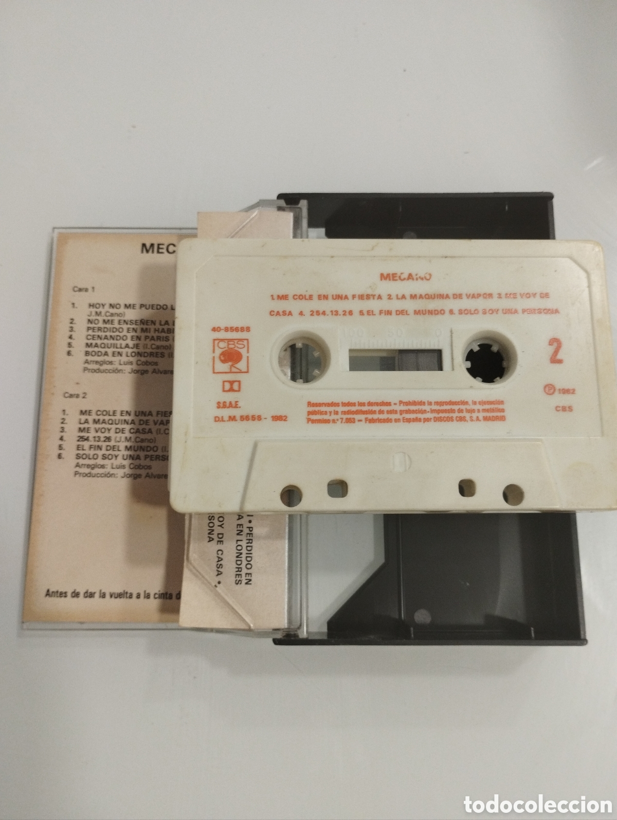 Casetes antiguos: Mecano, antiguo cassette. - Foto 2