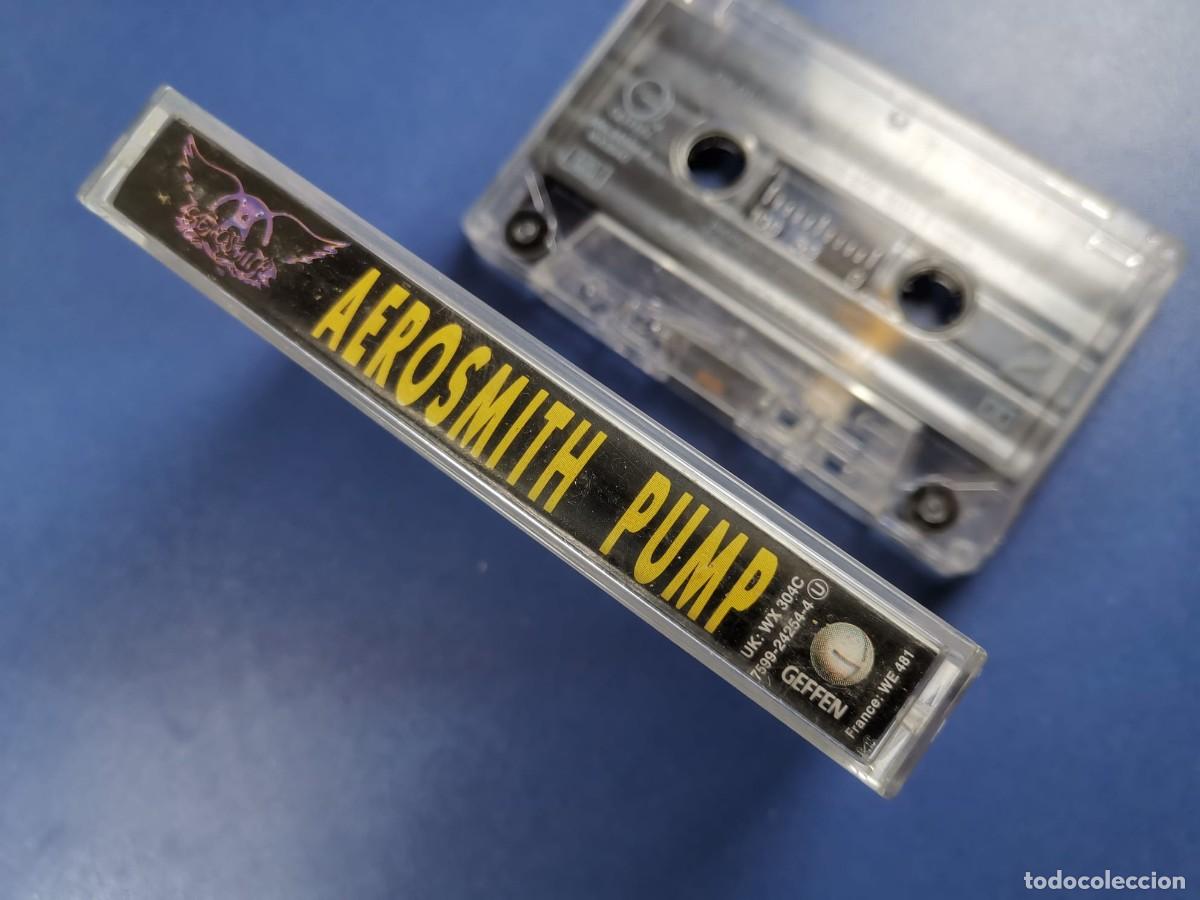 Casetes antiguos: AEROSMITH - PUMP - 1989 - CASSETTE - Foto 3