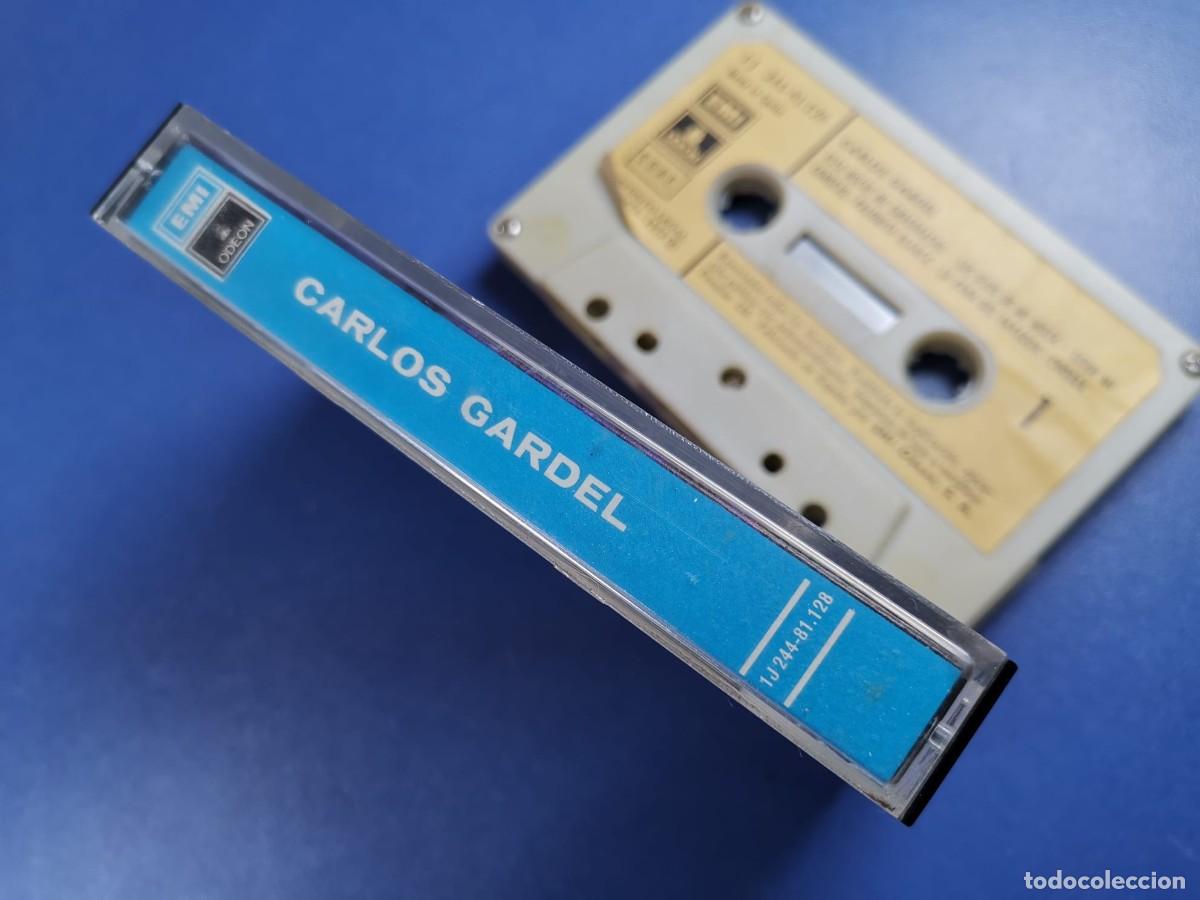 Casetes antiguos: CARLOS GARDEL - EMI - ODEON - 1972 - CASSETTE - RARO - Foto 6