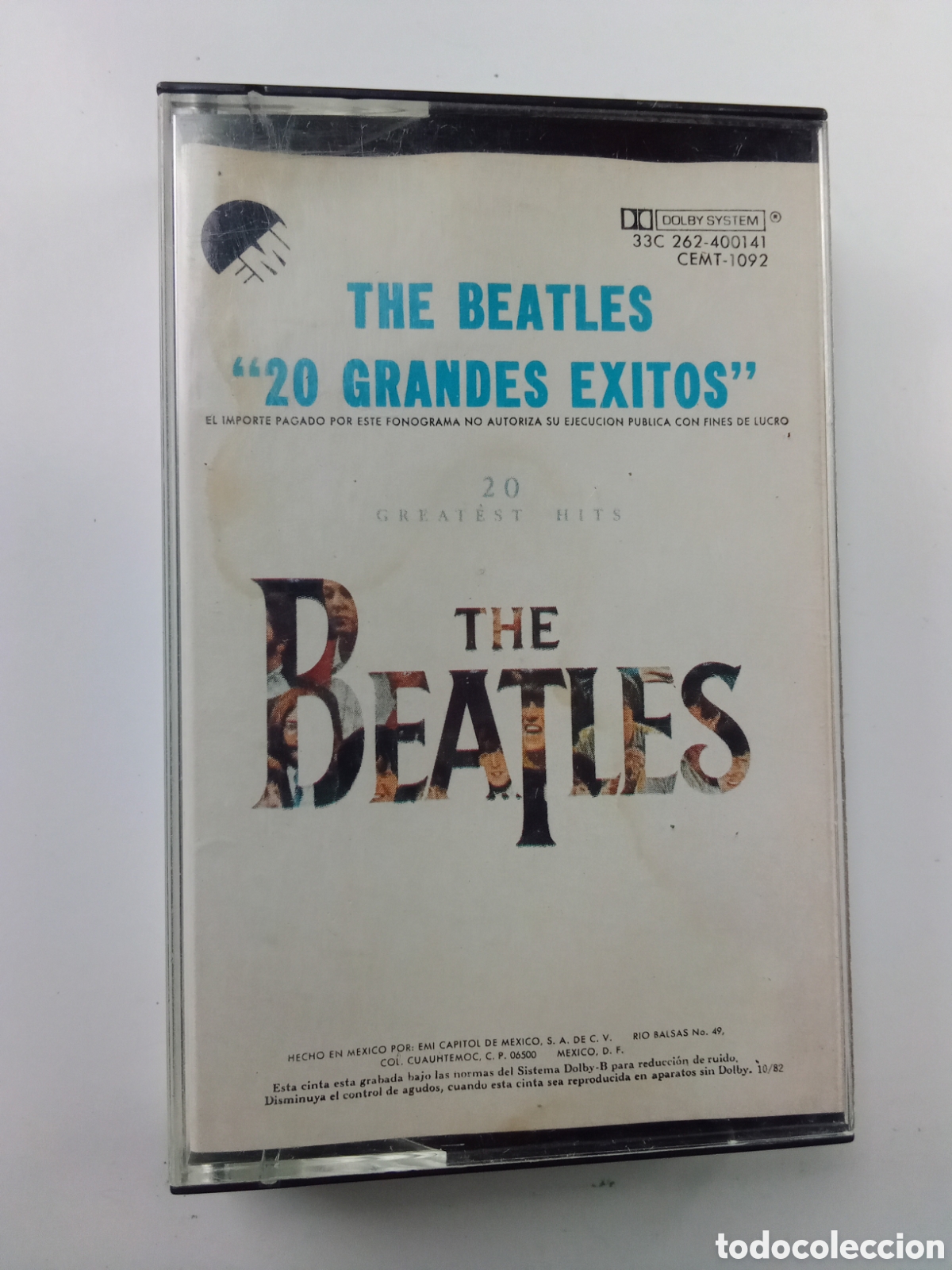 Casetes antiguos: THE BEATLES - 20 GRANDES EXITOS - CASETE - Foto 1
