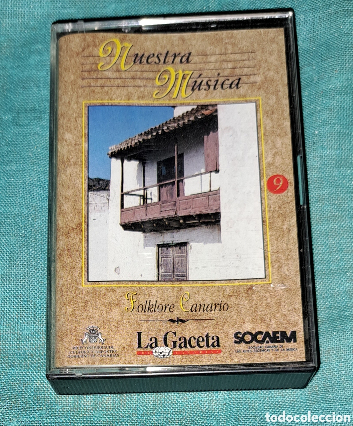 Casetes antiguos: CASETE, NUESTRA M&Uacute;SICA, FOLKLORE CANARIO