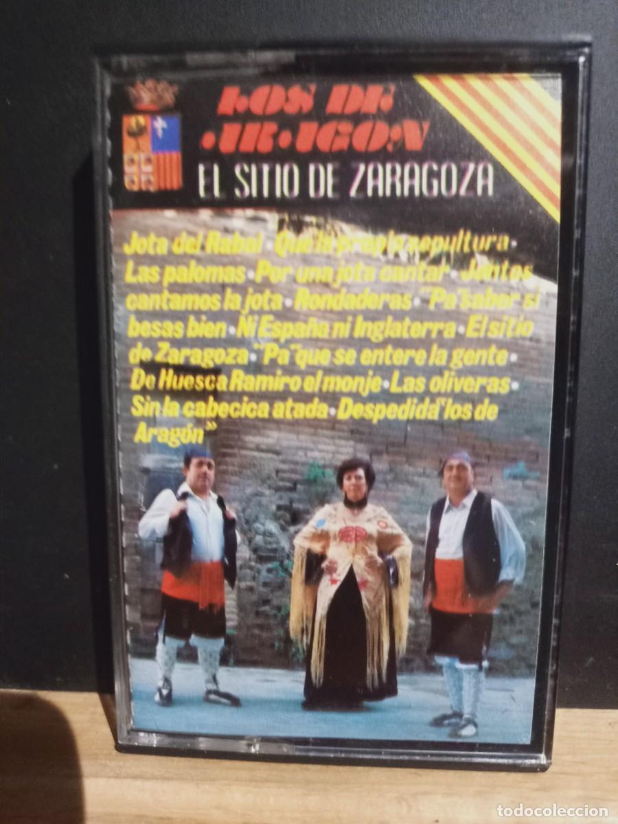 Casetes antiguos: LOS DE ARAG&Oacute;N. EL SITIO DE ZARAGOZA. 1985 - Foto 1