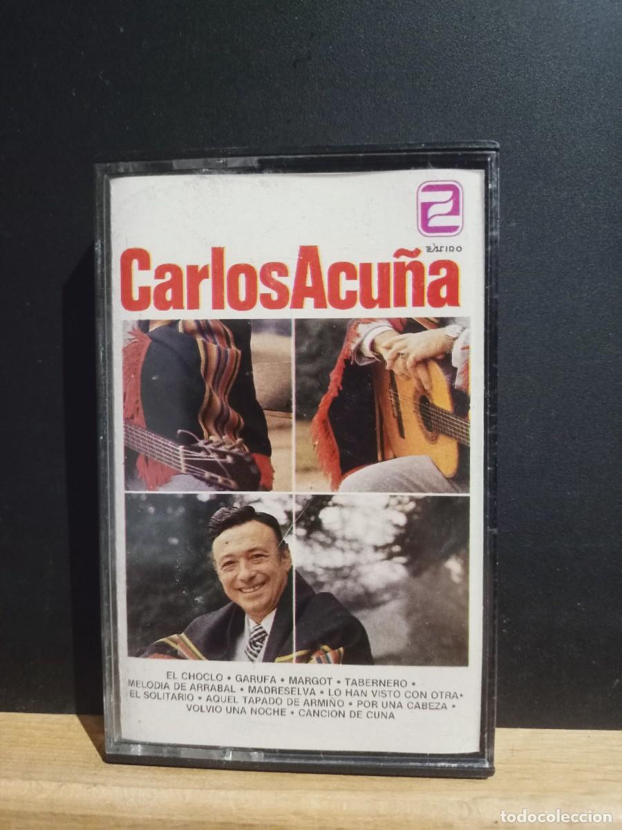 Casetes antiguos: CARLOS ACU&Ntilde;A. CASETE. 1984 - Foto 2
